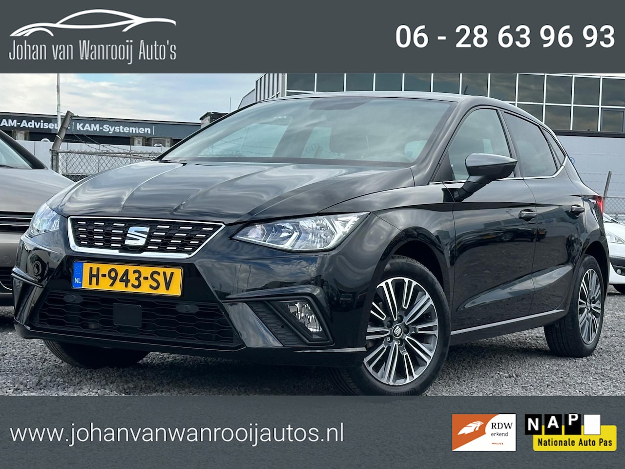 SEAT Ibiza - 1.0 TSI Excellence/NAVI/VIRT COCKPIT - AutoWereld.nl