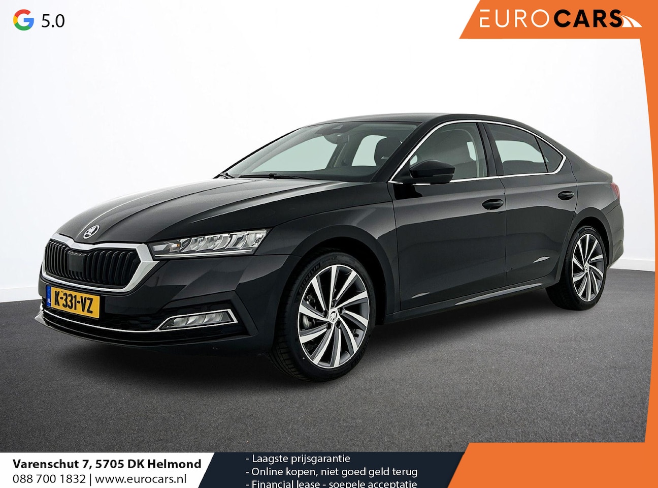 Skoda Octavia - 1.0 TSI Business Edition Navigatie Airco Cruise Control Lichtmetalen velgen - AutoWereld.nl