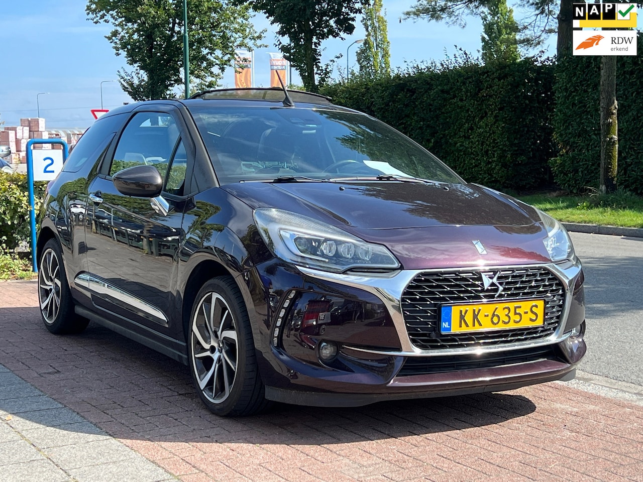 DS 3 Cabrio - 1.2 PureTech Sport ** 131PK - AutoWereld.nl