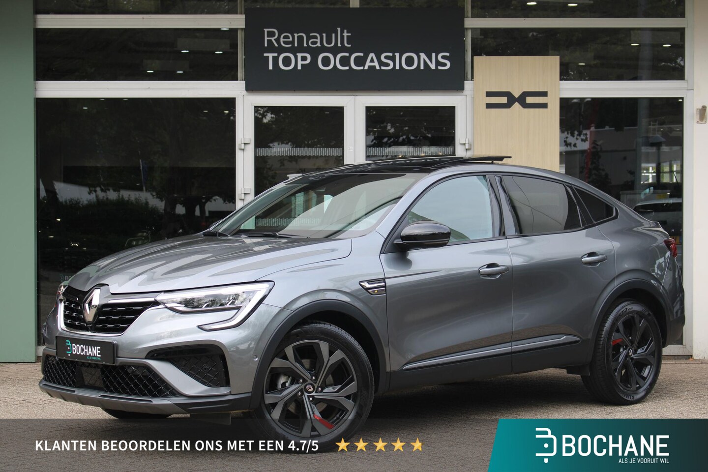 Renault Arkana - 1.6 E-Tech Hybrid 145 R.S. Line Stoel en stuurverwarming | Elektrische stoelen | Schuifkan - AutoWereld.nl