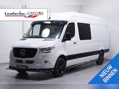 Mercedes-Benz Sprinter - 315 CDI 150 pk L3H2 Black&White Dubbel Cabine Navi, 360 Camera, AMG Grille, 18" LMV, Sideb
