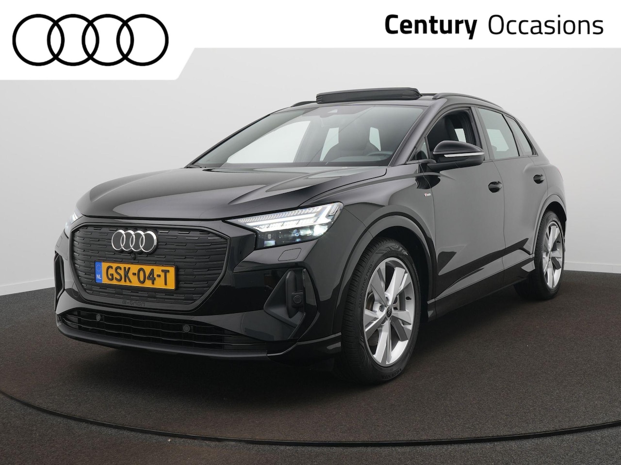 Audi Q4 e-tron - 45 quattro S Edition 82 kWh | Panoramadak | Matrix LED | 20" LM velgen - AutoWereld.nl