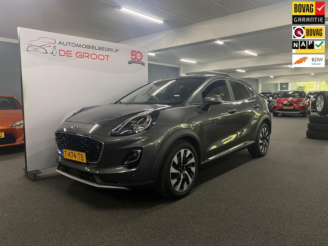 Ford Puma - 1.0 EcoBoost Hybrid Titanium 1.0 EcoBoost Hybrid Titanium - AutoWereld.nl