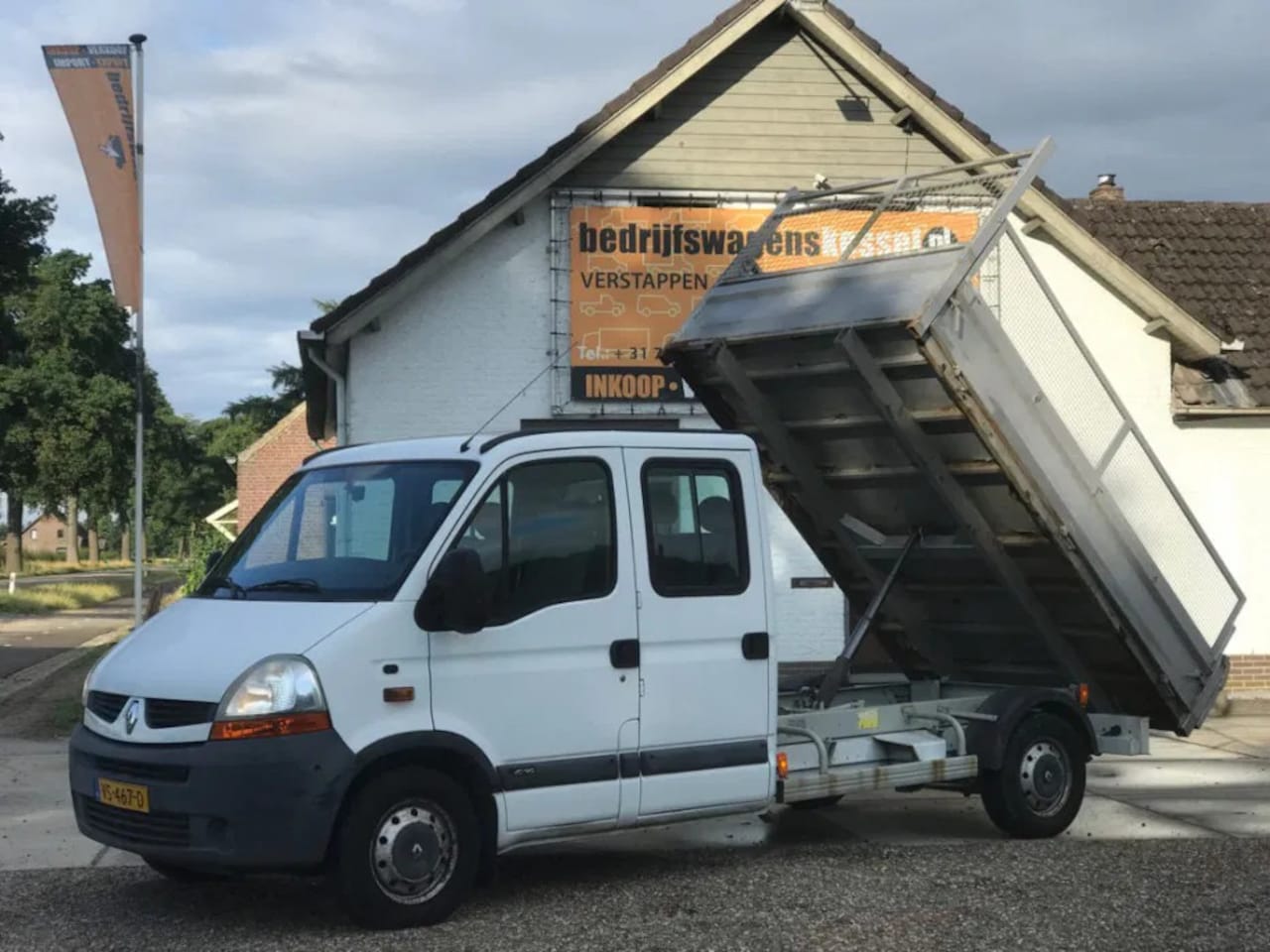 Renault Master - 2.5 dCi L3H1 Dubbel Cabine Kipper AC - AutoWereld.nl