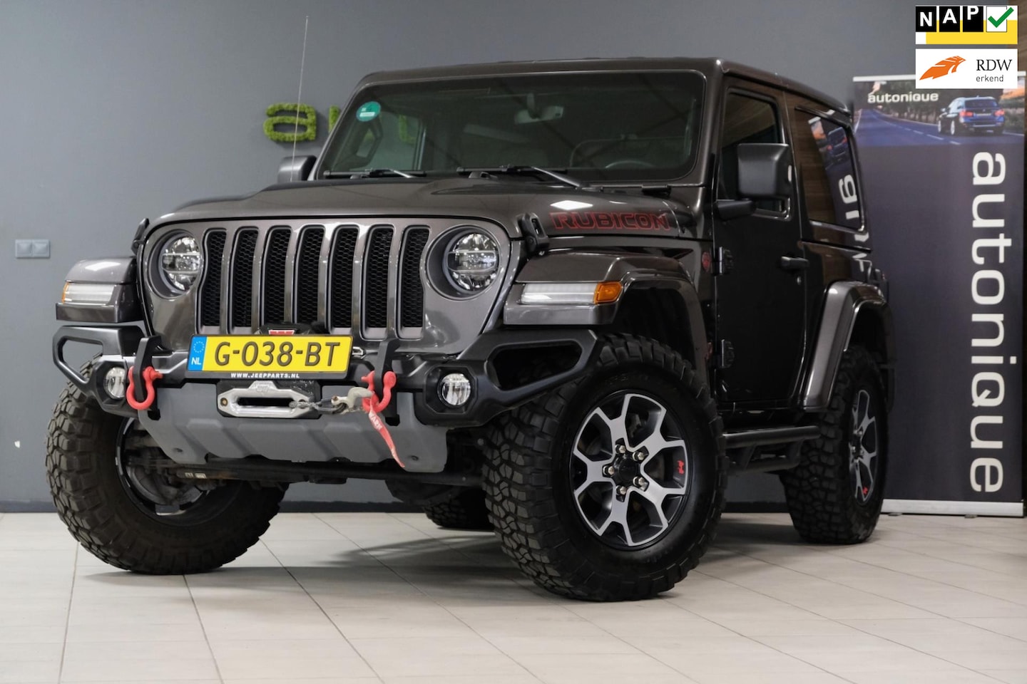 Jeep Wrangler - 2.0T Rubicon automaat org.NL1ste.eig. - AutoWereld.nl