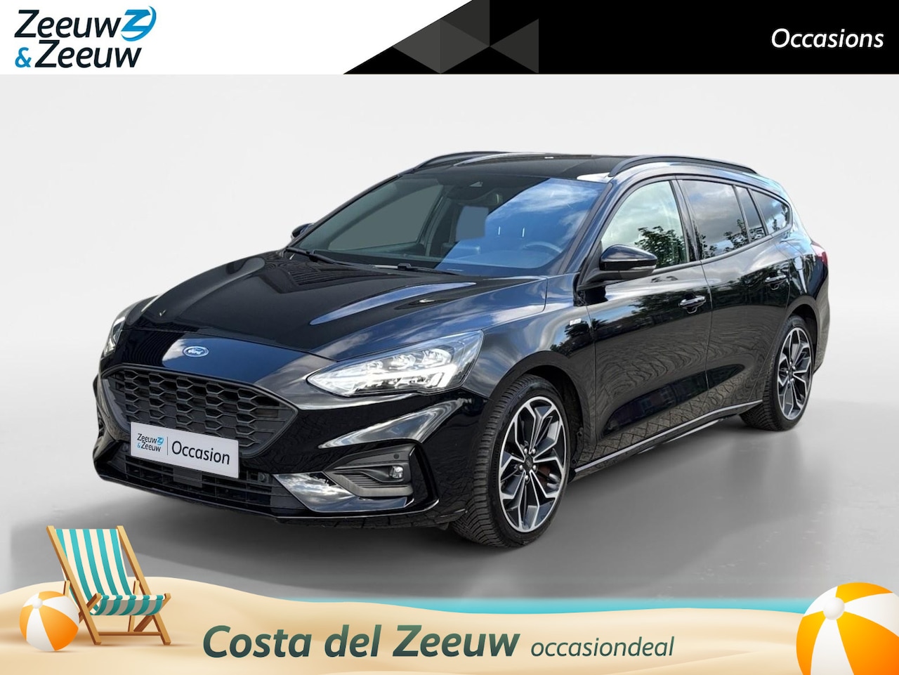 Ford Focus Wagon - 1.5 - 150PK EcoBoost ST Line Business Automaat | 1e eigenaar | Winter Pack | Full LED | Ca - AutoWereld.nl