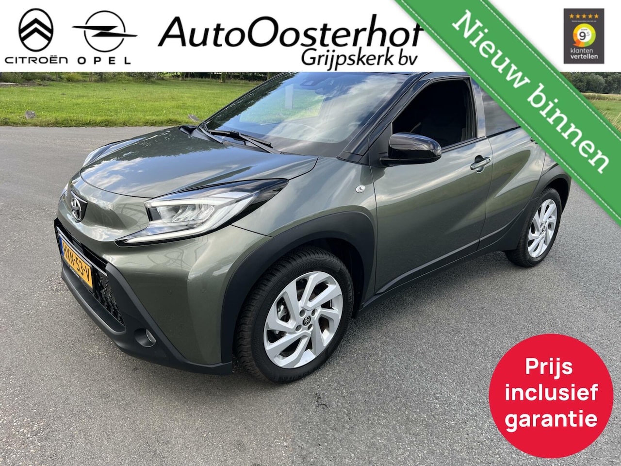 Toyota Aygo X - 72pk Automaat ZEER Luxe - AutoWereld.nl