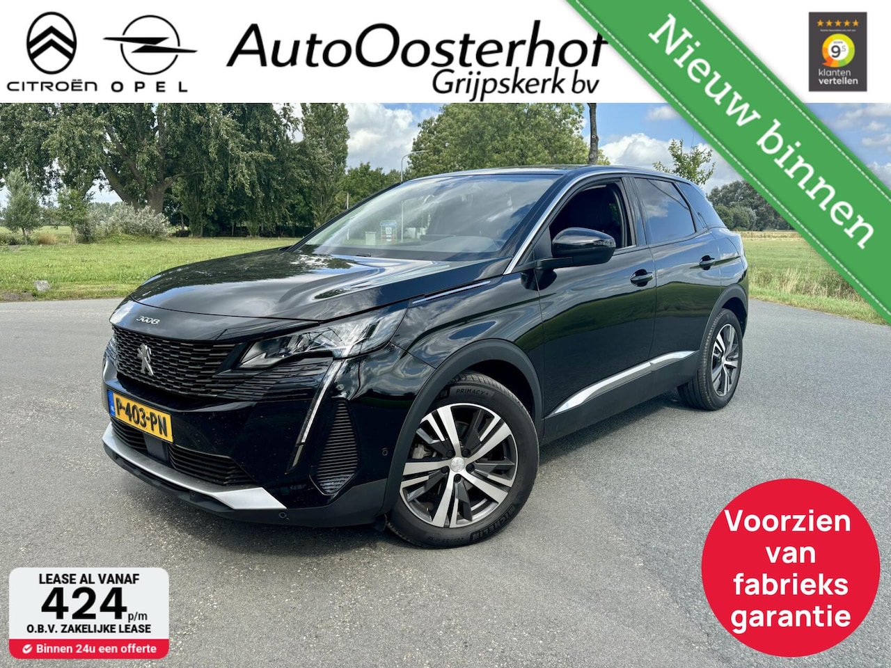 Peugeot 3008 - 130pk Allure Pack Business All-in Prijs - AutoWereld.nl
