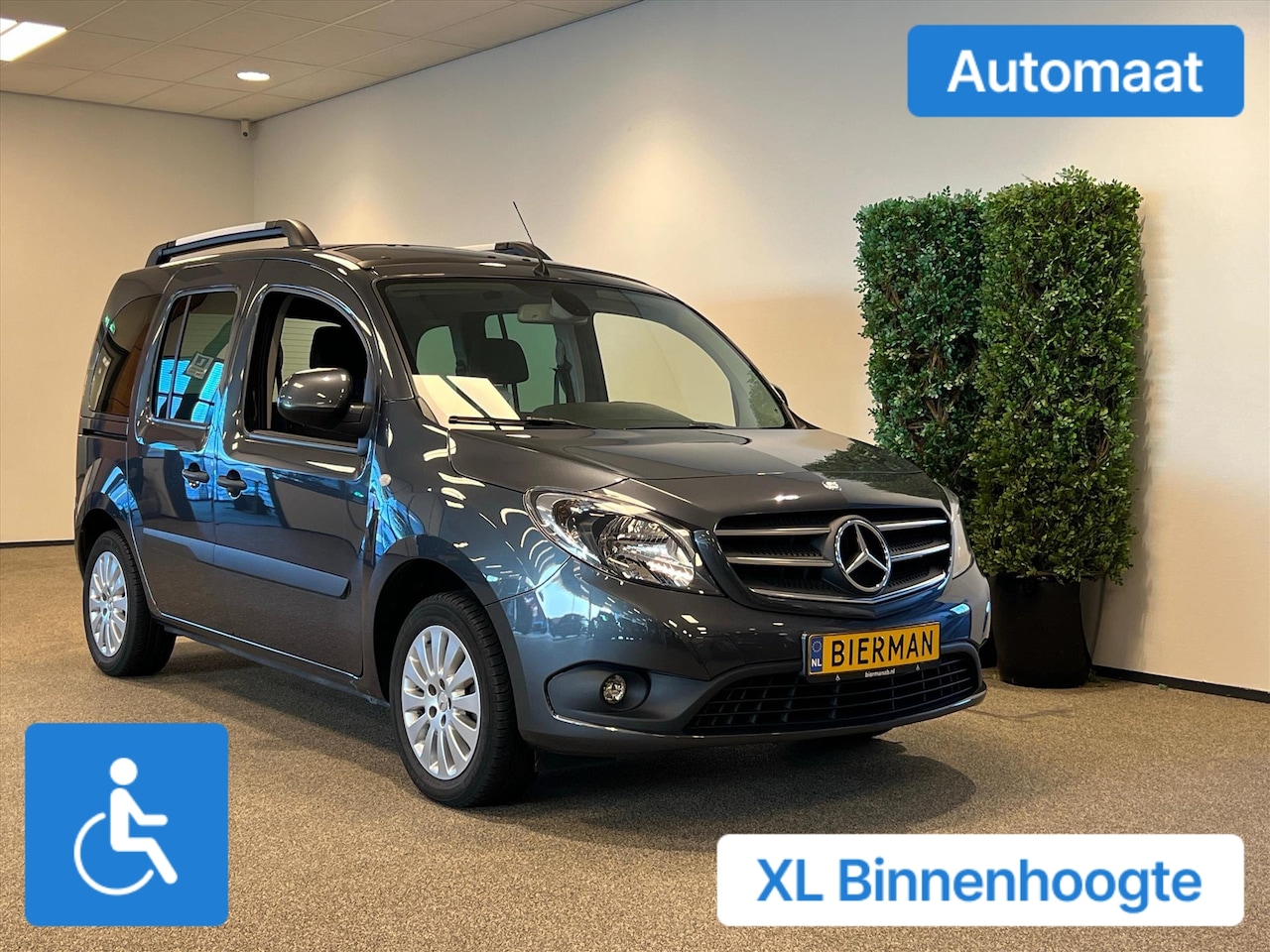 Mercedes-Benz Citan - Rolstoelauto Automaat XXL-Ombouw 150cm - AutoWereld.nl