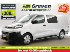 Citroën Jumpy - 2.0 BlueHDI L3H1 | MARGE | Dubbele Cabine | 5 Persoons | Airco | Cruise | Trekhaak | Carpl