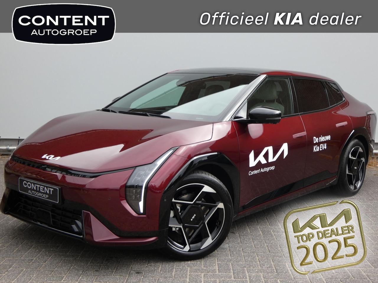 Kia EV4 Fastback - 81,4 kWh 204pk GT-PlusLine | NU IN DE SHOWROOM! - AutoWereld.nl