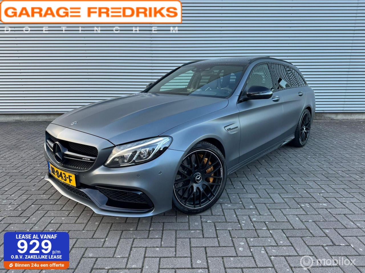 Mercedes-Benz C-klasse Estate - AMG 63 S | Keramisch | Akrapovic | Origineel NL | Schaalstoelen | - AutoWereld.nl