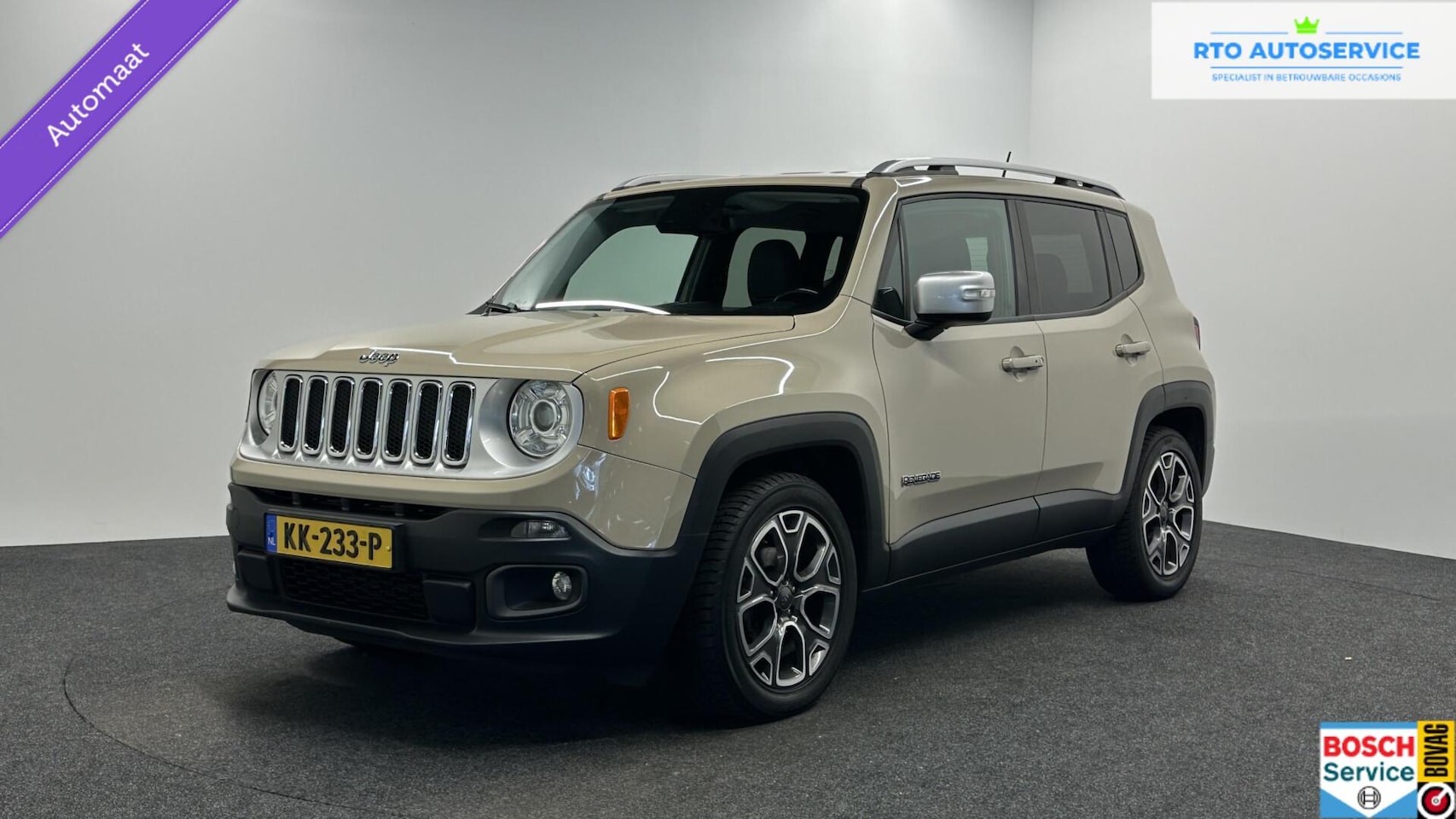 Jeep Renegade - 1.4 MultiAir Limited LEER CRUISE LM NAVI CARPLAY. - AutoWereld.nl