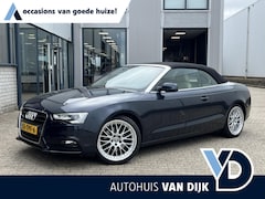 Audi A5 Cabriolet - 2.0 TFSI quattro Pro Line | NL Auto/2e Eig./Navi/Leder/Camera/Stoelverw./bi-Xenon koplampe