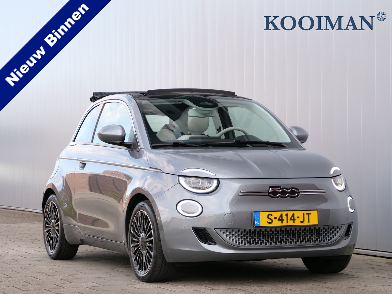 Fiat 500 C - La Prima 42 kWh Stoelverwarming / Apple Carplay / Camera - AutoWereld.nl