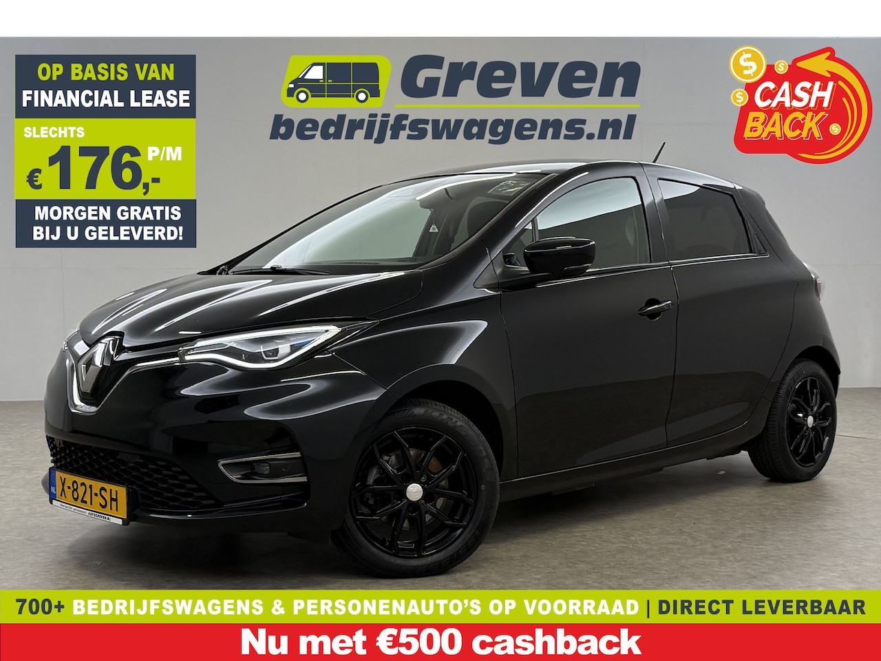 Renault Zoe - R110 Life 52 kWh Huur Accu | Elektrisch | LED | Camera | Carplay | Cruise |  PDC | 16"LMV - AutoWereld.nl