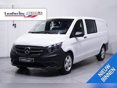 Mercedes-Benz Vito - 111 CDI 114 pk Dubbel Cabine XL Airco, 17" LMV Slechts 38dkm, PDC V+A, NAP, 5-Zits