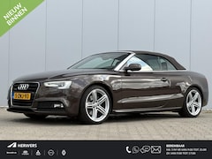 Audi A5 Cabriolet - 2.0 TFSI quattro Pro Line / Cabrio / Airco / Stoelverwarming / Cruise control / Navigatie