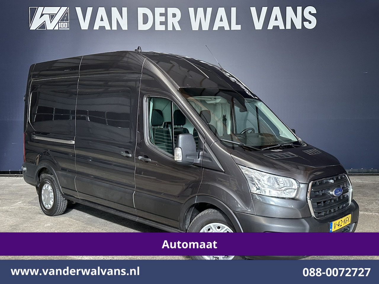 Ford Transit - 2.0 TDCI 131pk Automaat L3H3 Euro6 Airco | Camera | Cruisecontrol | Stoelverwarming | Park - AutoWereld.nl