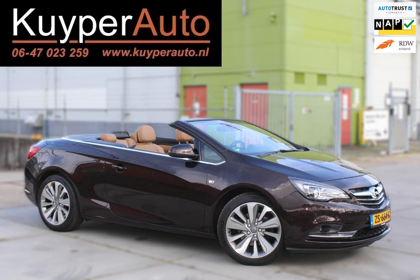 Opel Cascada - 1.6 Turbo Cosmo zeer nette wagen vol leder opties - AutoWereld.nl