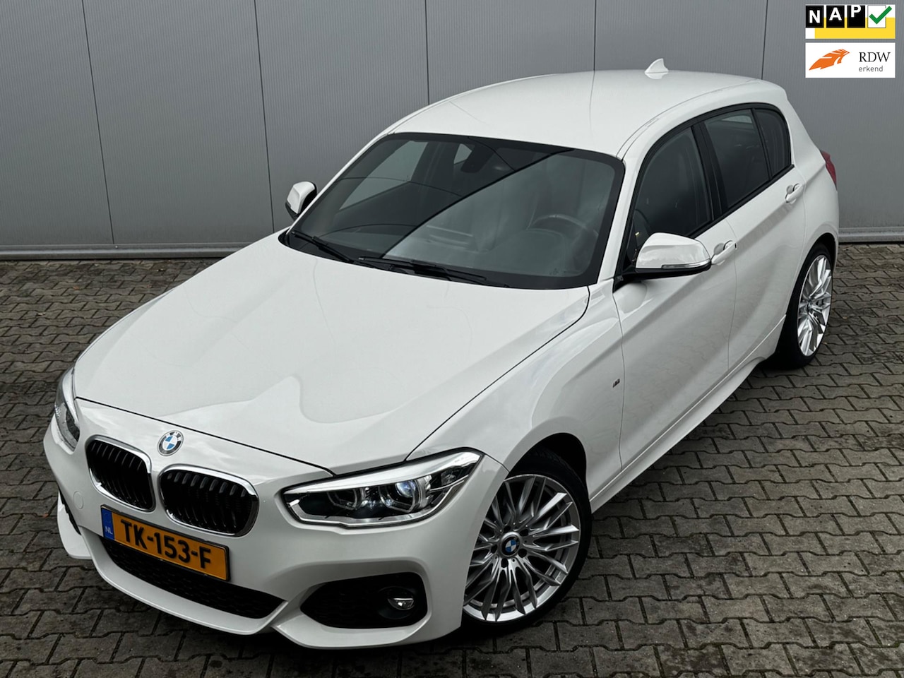 BMW 1-serie - 118i M SPORT LEDER CLIMA CRUISE ORIGINEEL NEDERLANDS NAP - AutoWereld.nl