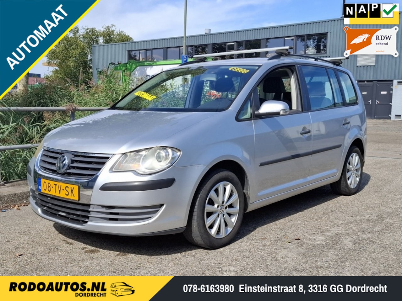 Volkswagen Touran - 1.4 TSI Optive DSG Automaat Airco/Cruise - AutoWereld.nl