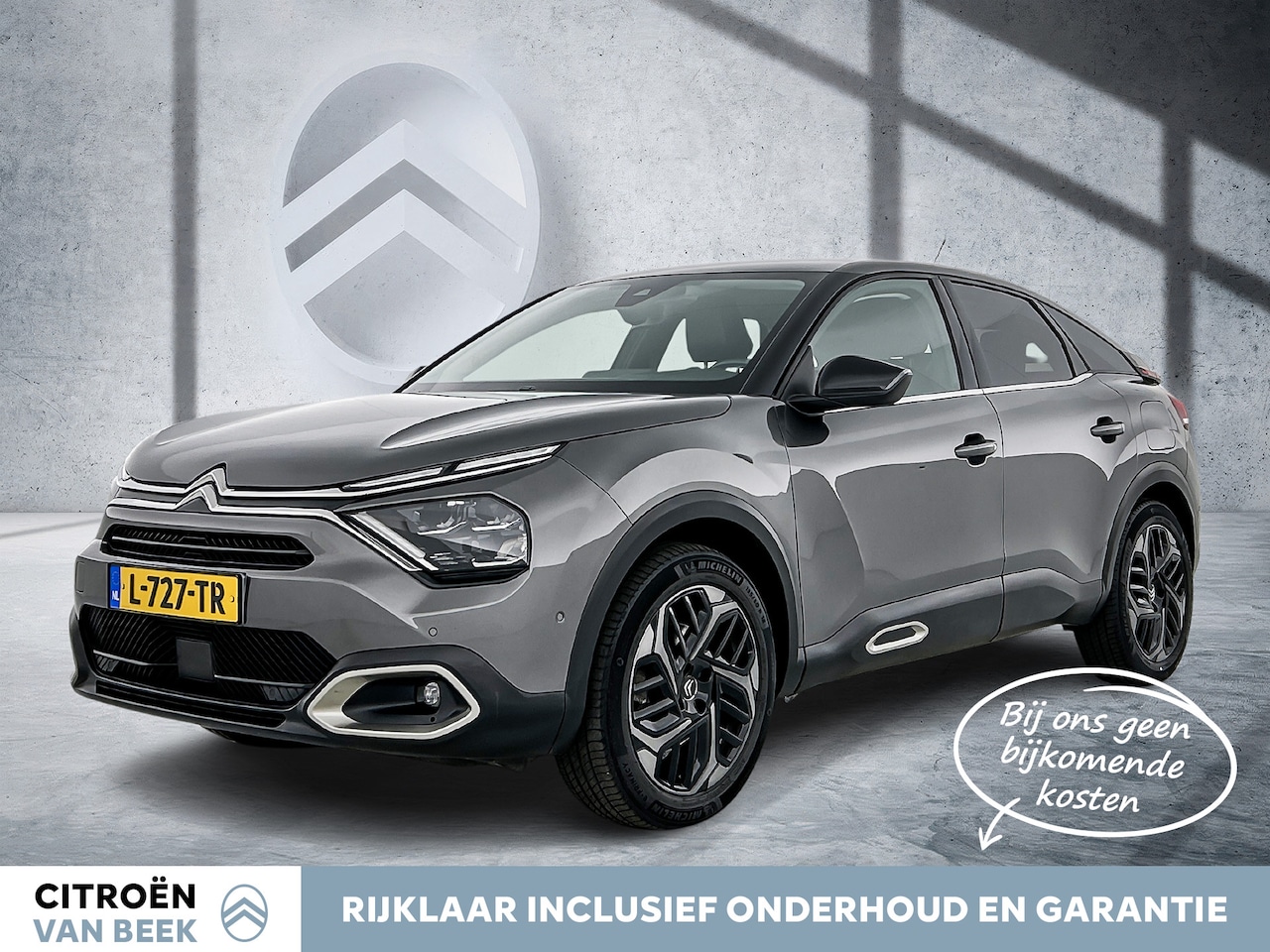 Citroën C4 - 130 PK Automaat Business Plus | Rijklaar |  Trekhaak | Lederen bekleding | Stoelverwarming - AutoWereld.nl