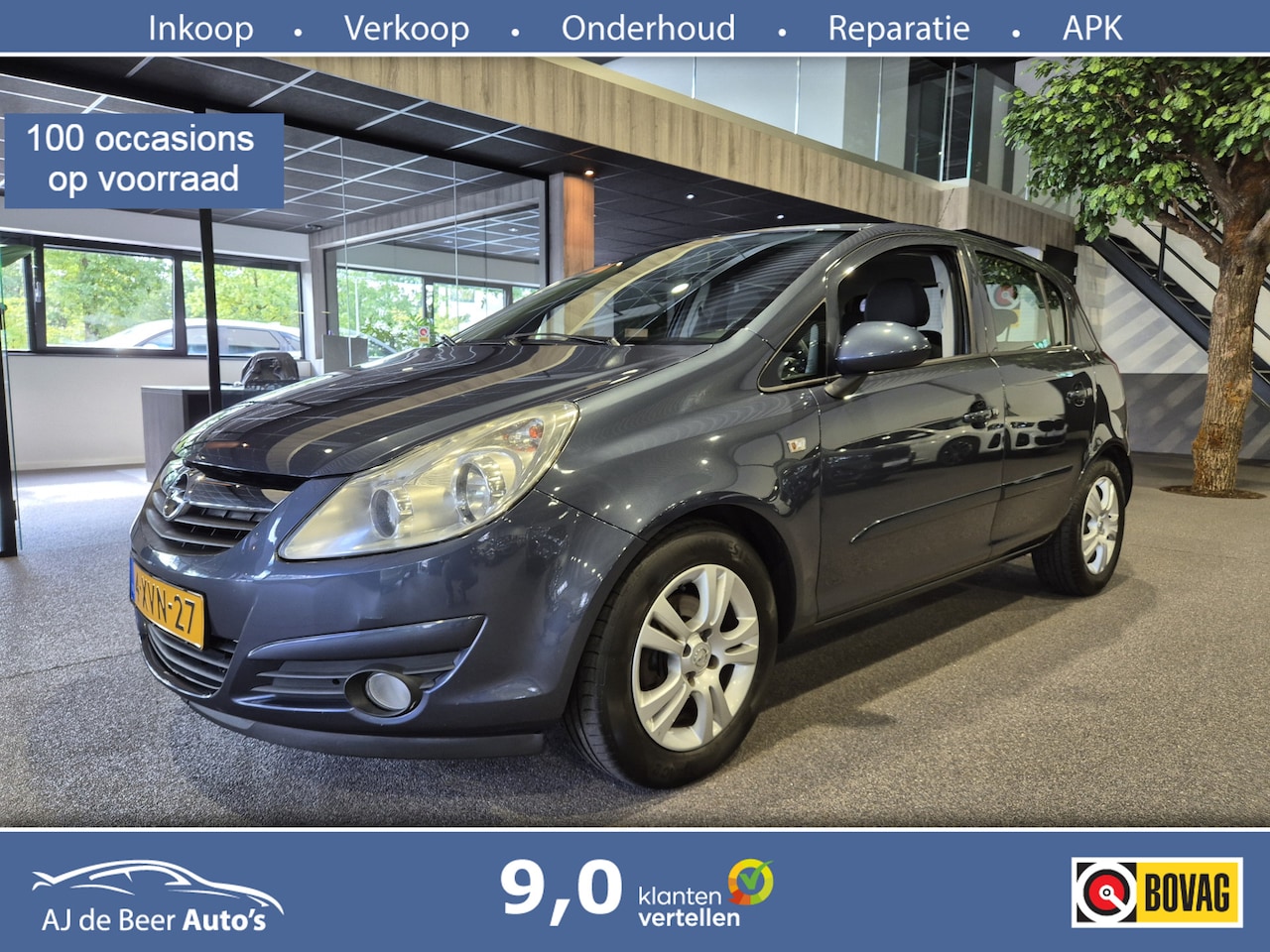 Opel Corsa - 1.2i 16v Business Airco | LMV | Audio | Nette auto - AutoWereld.nl