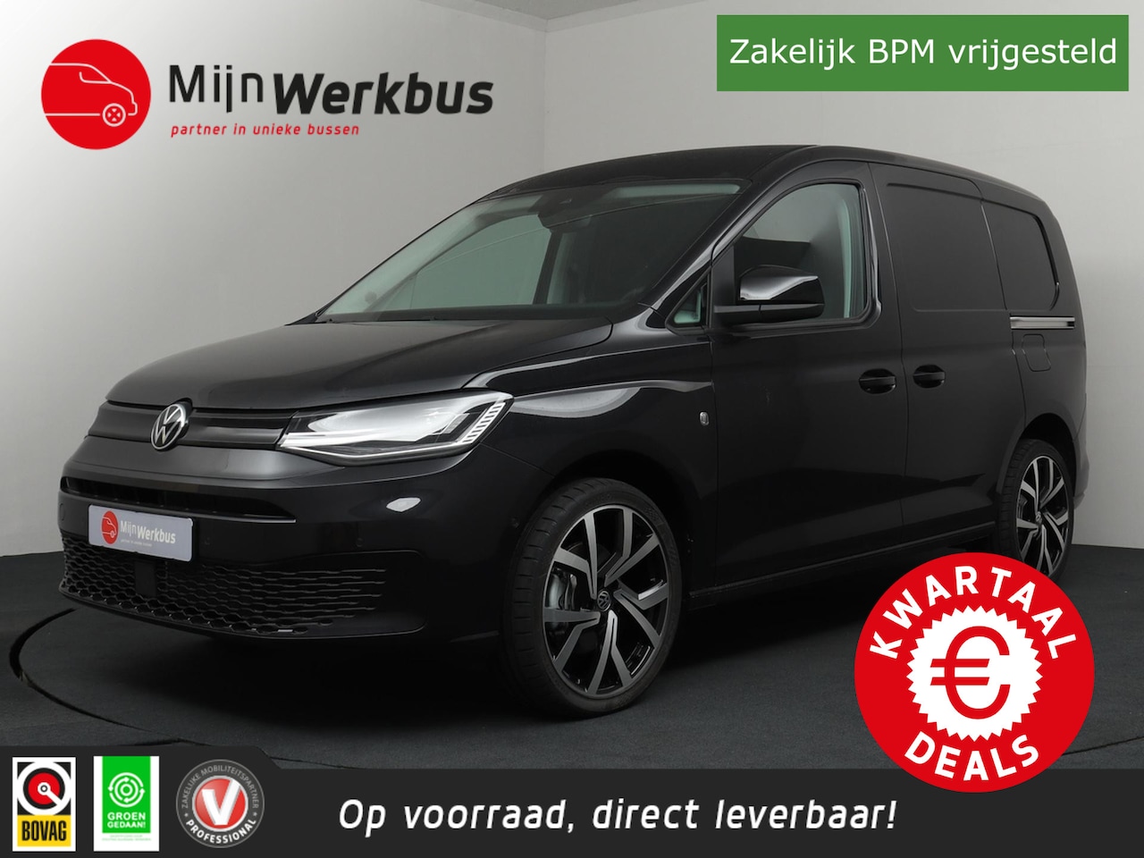 Volkswagen Caddy Cargo - 2.0 TDI Style Automaat ACC | 2x schuifdeur | Navigatie - AutoWereld.nl