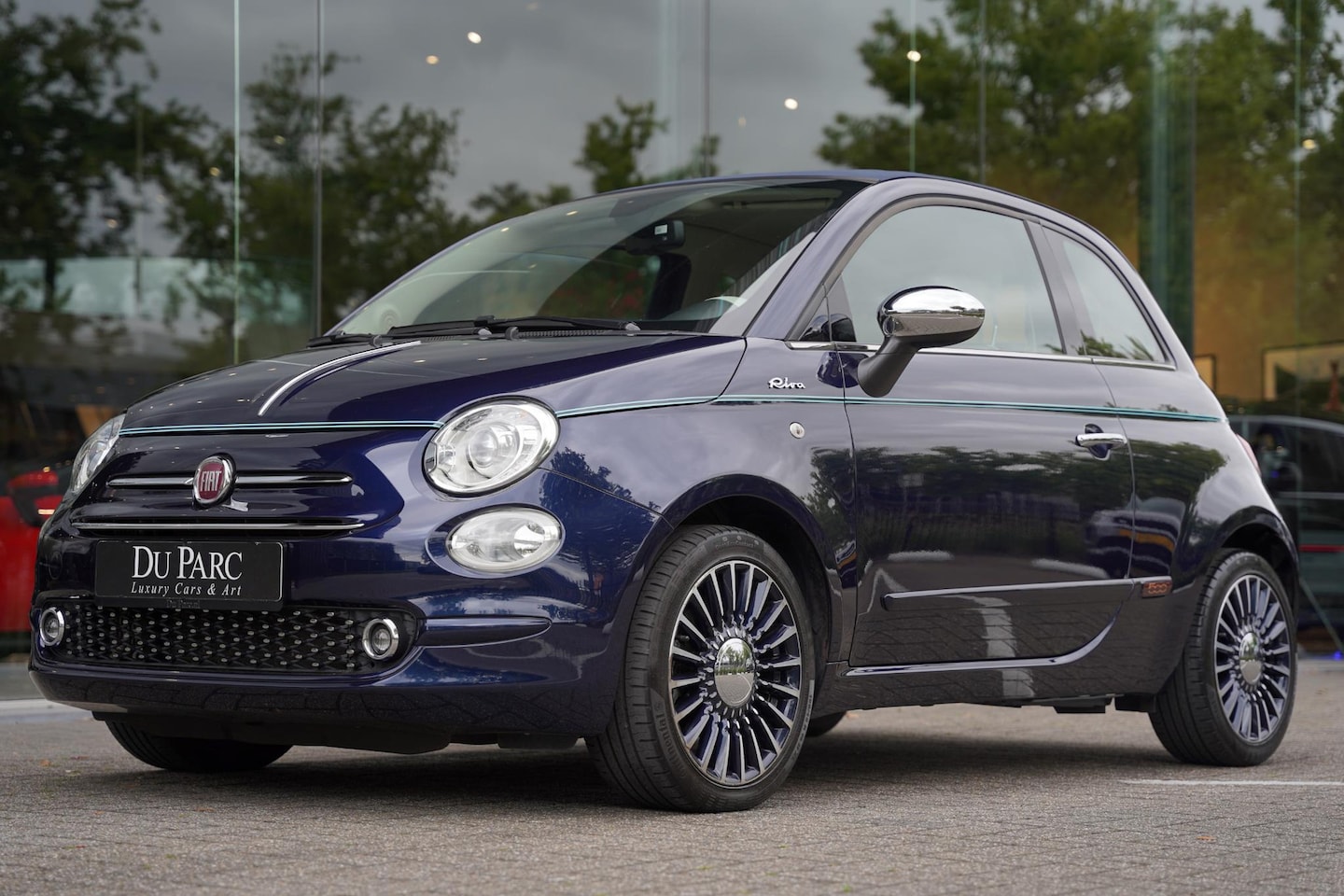 Fiat 500 C - Riva LTD Leder Beige Uniek 28 D.Km. - AutoWereld.nl