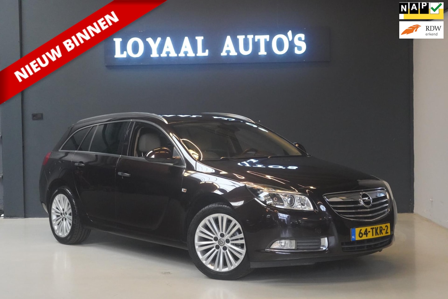 Opel Insignia Sports Tourer - 1.4 Turbo EcoFLEX Cosmo | NAVI | CRUISE | XENON | LEER | AIRCO | NAP | APK| - AutoWereld.nl