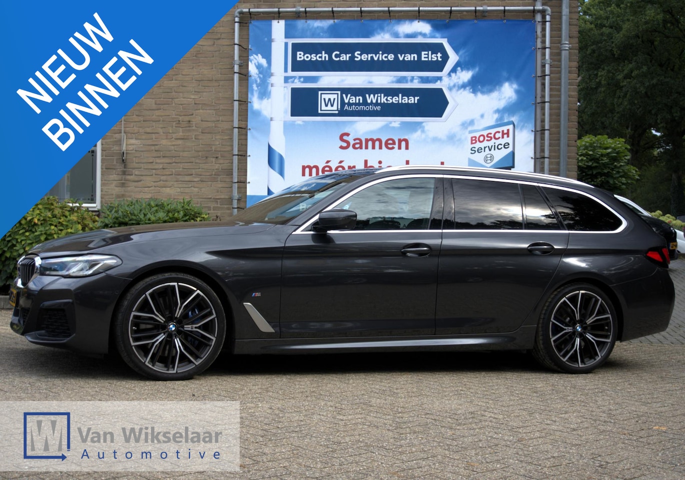 BMW 5-serie Touring - 540d xDrive High Executive Edition/B&W/PANO BMW 540d xdrive - AutoWereld.nl