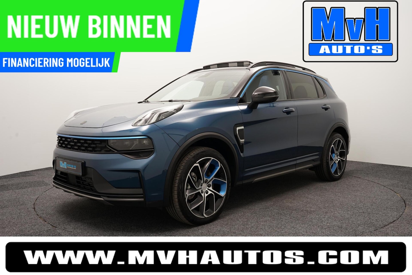 Lynk & Co 01 - 1.5 Plug-in Hybride|ZWARTE.HEMEL|360ºCAM|PANO|NAP - AutoWereld.nl