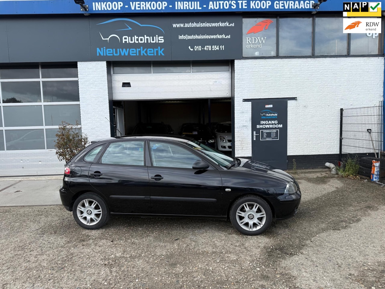 SEAT Ibiza - 1.4-16V Sport- met Onderhoudshistorie, Airco, Cruise Control, Beeldscherm, NAP en een ruim - AutoWereld.nl