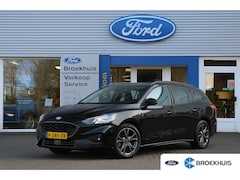 Ford Focus Wagon - 1.0EB 125PK ST-LINE | NL-AUTO | DEALER OH | NAVI | CRUISE | PARK SENS V+A | LED | LIJN DET