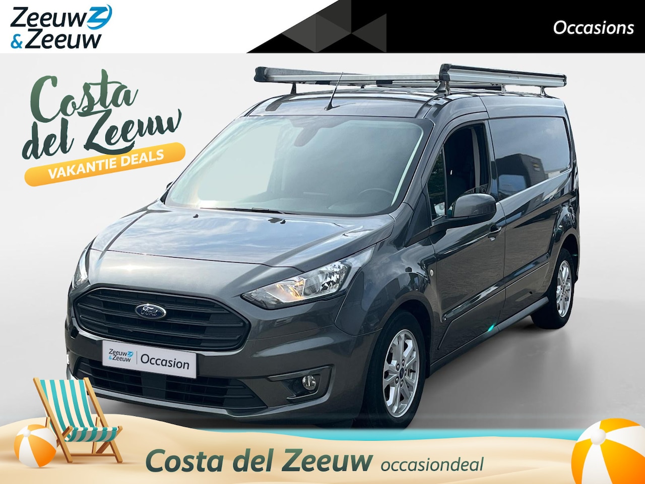 Ford Transit Connect - 1.5 EcoBlue L2 Limited | Dealer Onderhouden | Automaat | Trekhaak | Achteruitrij Camera | - AutoWereld.nl