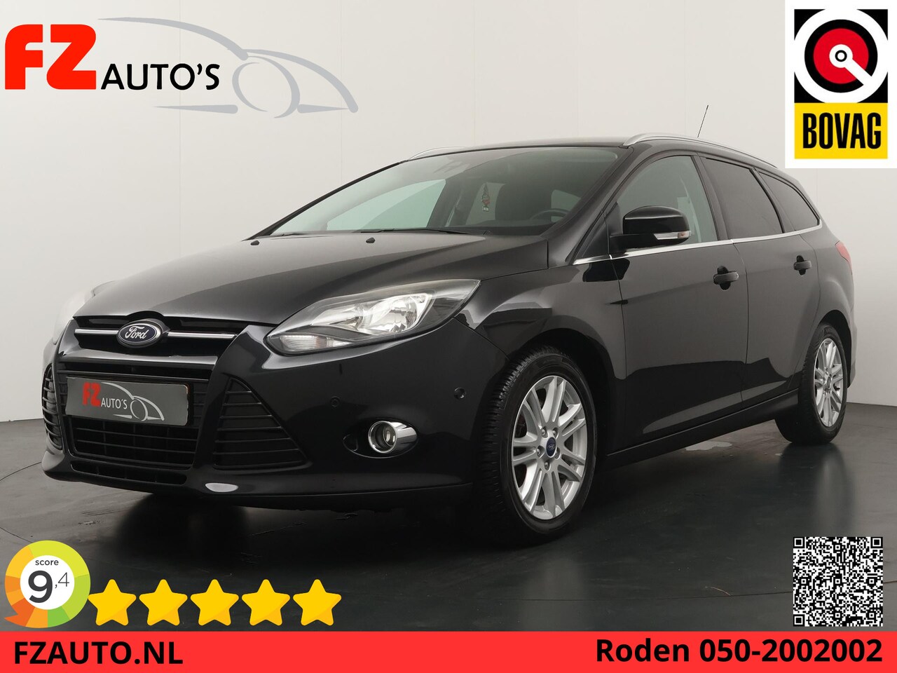 Ford Focus Wagon - 1.6 EcoBoost Titanium - Trekhaak - Cruise Control - Airco - AutoWereld.nl
