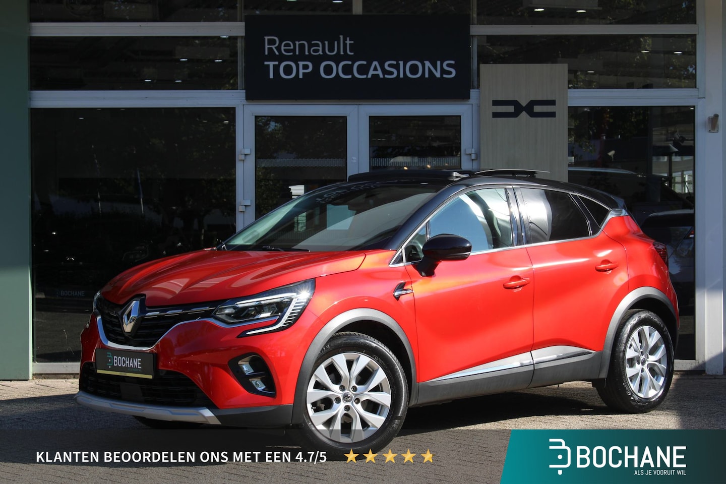 Renault Captur - 1.0 TCe 100 Bi-Fuel Intens Navigatiesysteem | Achterruitrij Camera | Open Dak | Parkeer se - AutoWereld.nl