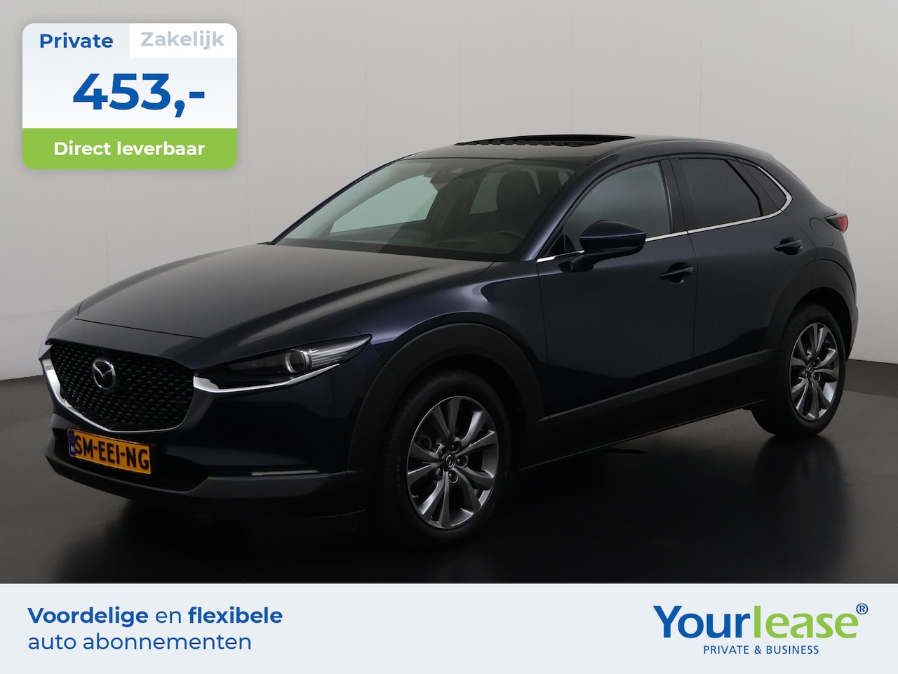 Mazda CX-30 - 2.0 e-SkyActiv-X M Hybrid Luxury | All-in 453,- Private Lease | Direct uit voorraad - AutoWereld.nl