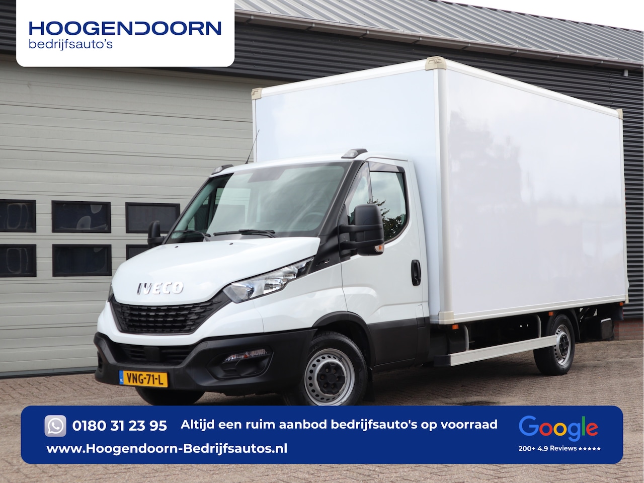 Iveco Daily - 35S14V 2 136pk Euro 6 Bakwagen - Dhollandia - Airco - Camera - AutoWereld.nl