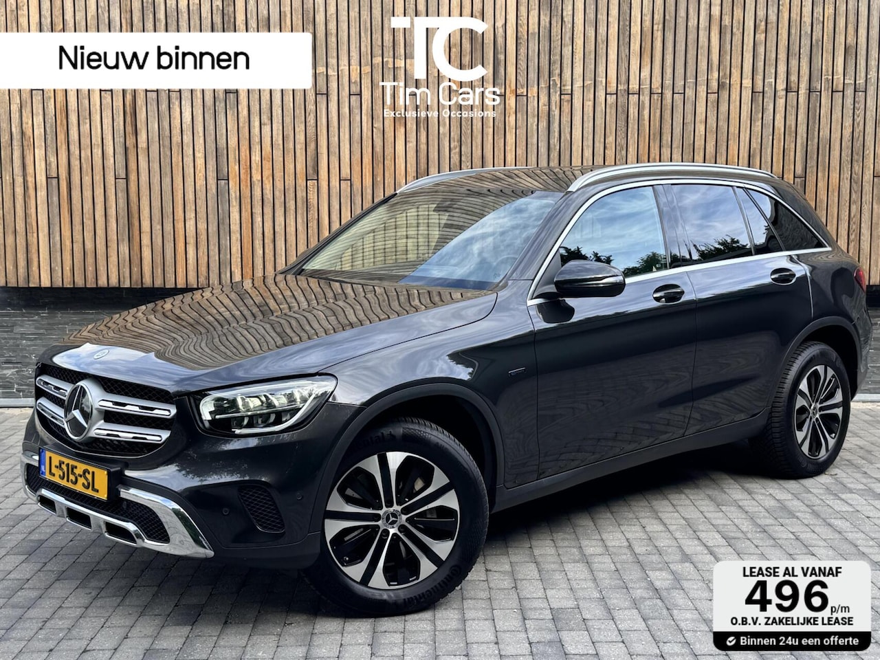Mercedes-Benz GLC-klasse - 300e 4MATIC Business Solution Automaat | Leer | Stoelverwarming | LED verlichting | Climat - AutoWereld.nl