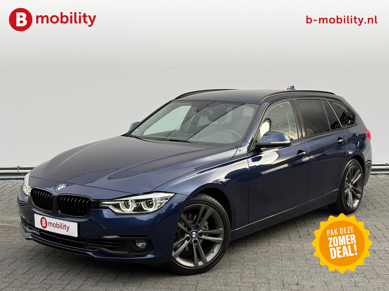 BMW 3-serie Touring - 320i High Executive Luxury Line Trekhaak | Apple CarPlay | Hifi | DAB | Achteruitrijcamera - AutoWereld.nl