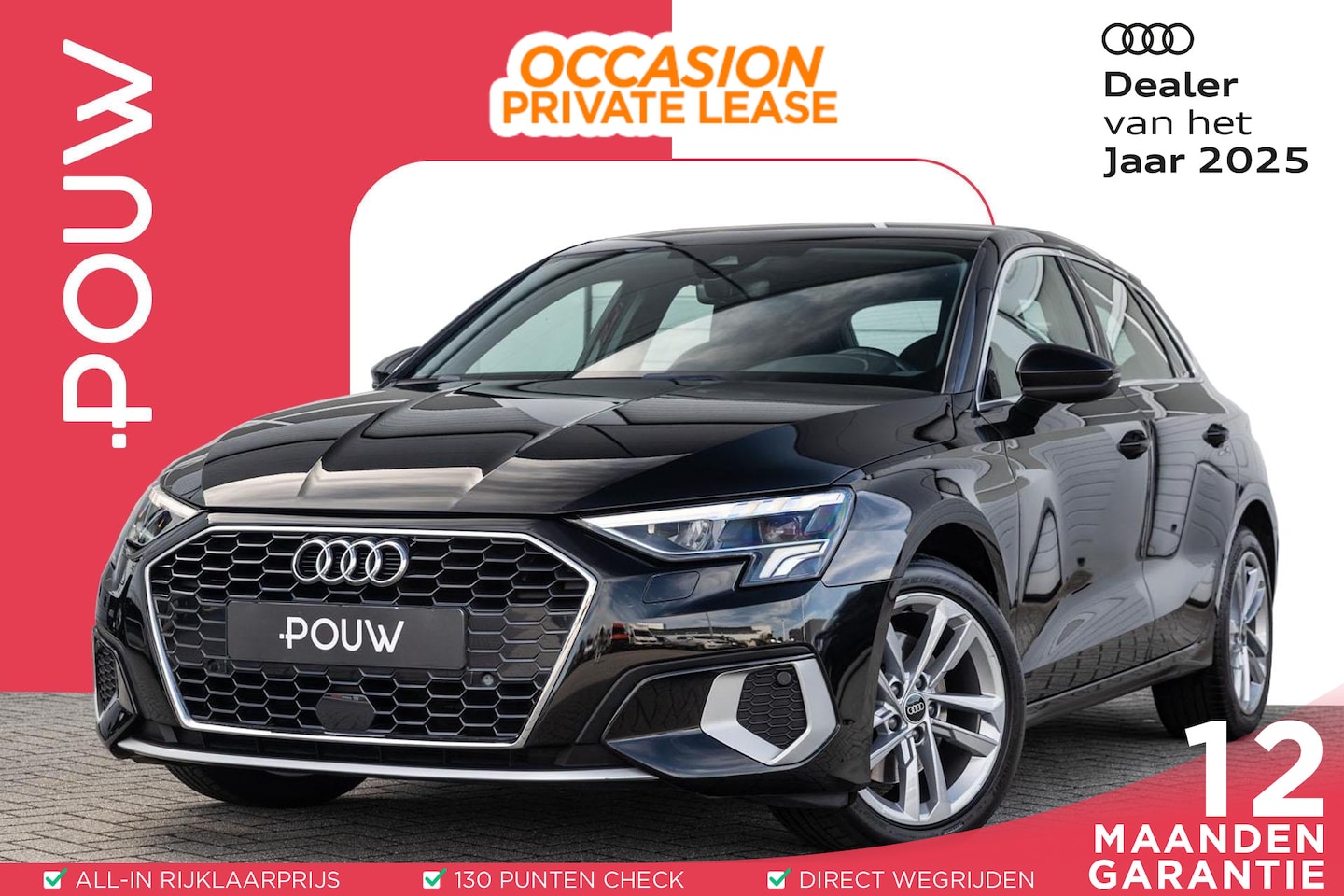 Audi A3 Sportback - 30 TFSI 110pk S-tronic Advanced Edition | Sportstoelen | Apple Carplay/Android Auto - AutoWereld.nl