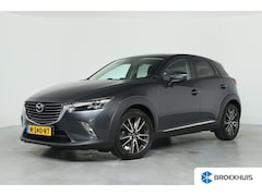Mazda CX-3 - 2.0 SkyActiv-G 150 GT-M 4WD | Trekhaak | Navi | Camera | Clima | HUD | Cruise | DAB | Half