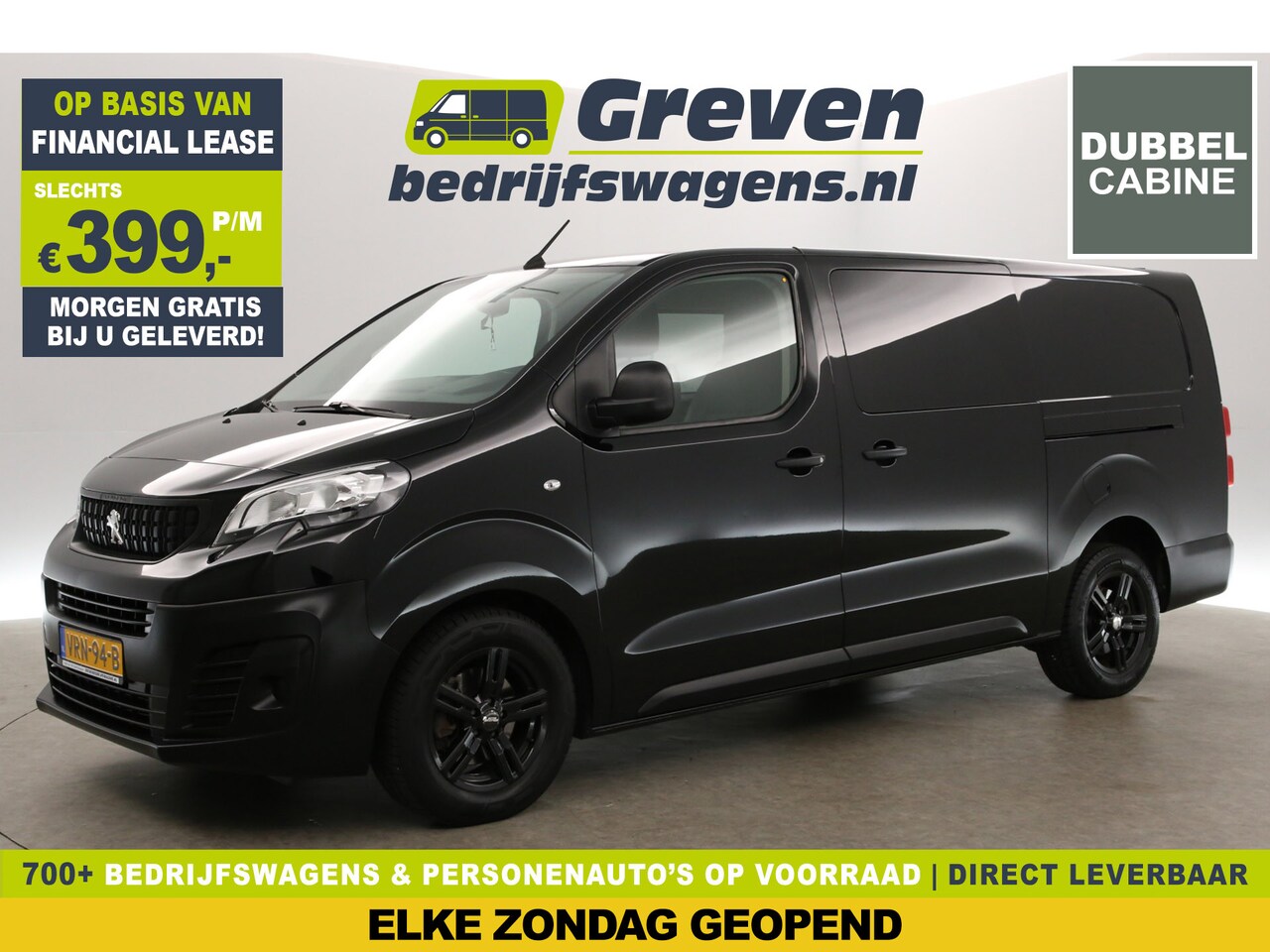 Peugeot Expert - 2.0 BlueHDI 145PK L3H1 | Dubbele Cabine | 5 Persoons | Airco | Carplay | Cruise | 2xSchuif - AutoWereld.nl