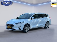Ford Focus Wagon - 1.0 EcoBoost 125 pk Titanium Business, achteruitrijcamera, trekhaak, stoel-stuurverwarming