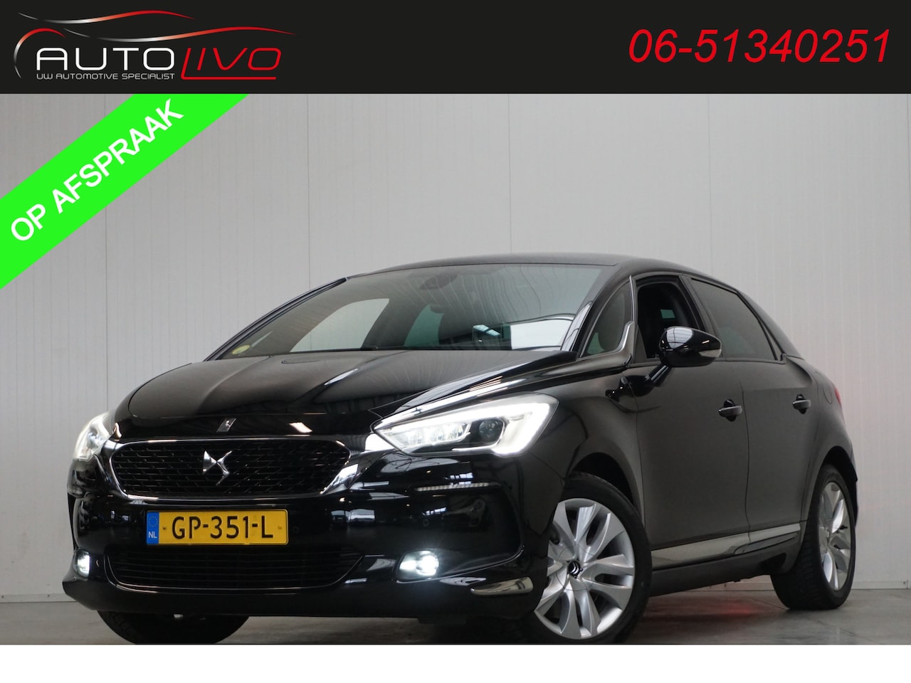 DS 5 - 2.0 BlueHDi Business Executive 150 PK! PANO LEER MASSAGE NAVI CAMERA CLIMA etc. - AutoWereld.nl