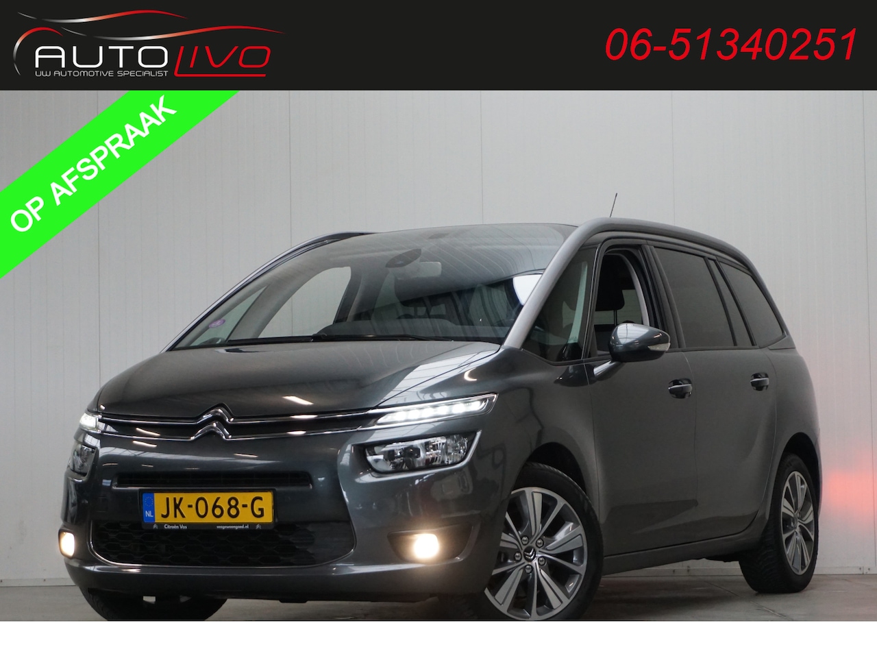 Citroën Grand C4 Picasso - 1.6 e-THP Business 165 PK! AUTOMAAT! NAVI CLIMA PDC CRUISE 7 ZITS! - AutoWereld.nl