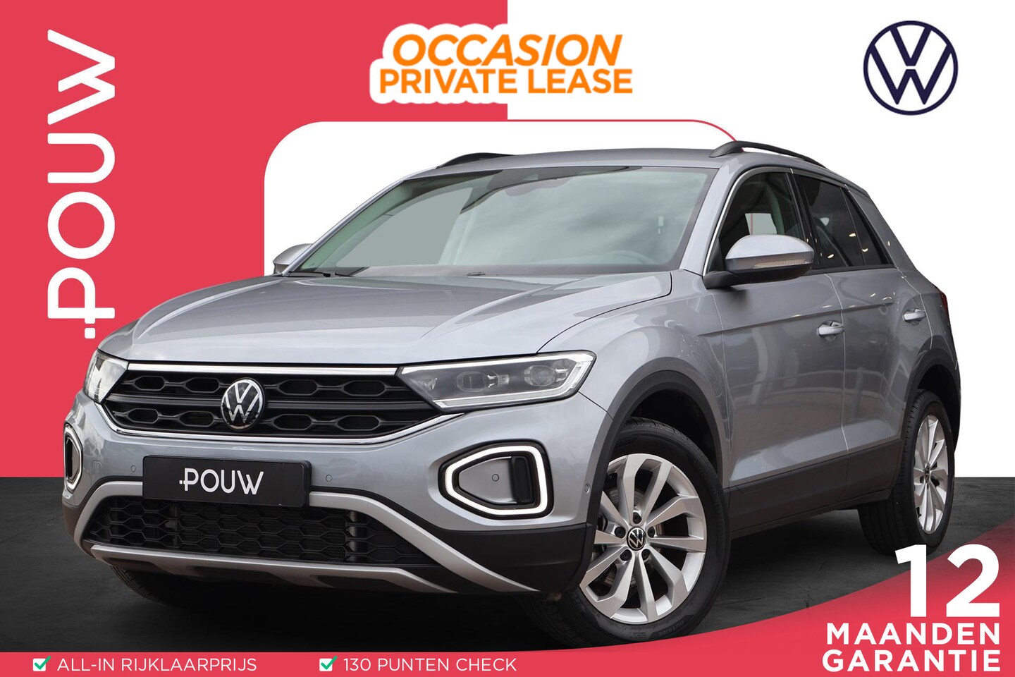 Volkswagen T-Roc - 1.5 TSI 150pk DSG Life | PDC | Adaptive Cruise Control | Android Auto/Apple Carplay - AutoWereld.nl