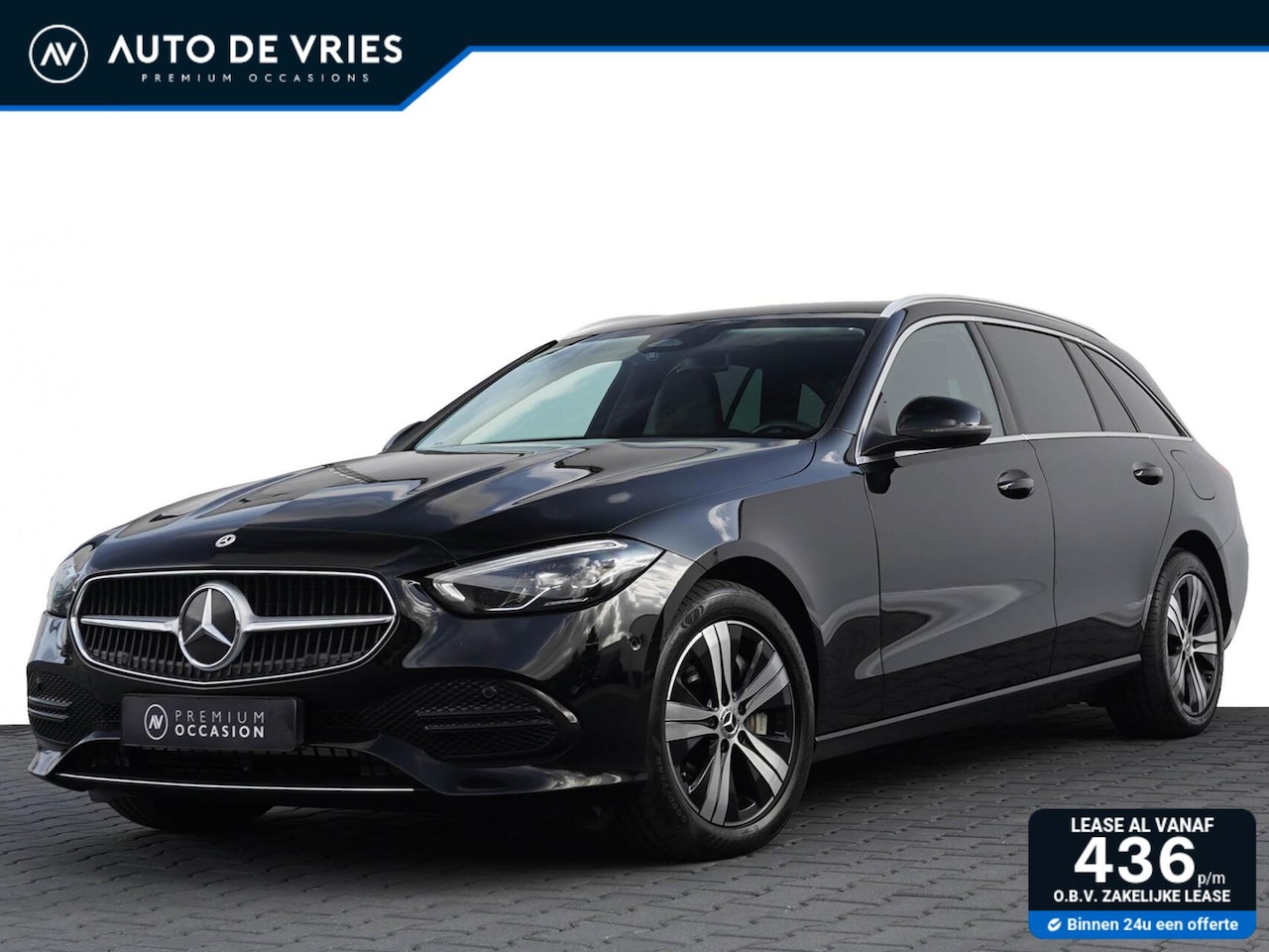 Mercedes-Benz C-klasse - 300 e 313pk Luxury Line | ECC | Full LED | Adaptive cruise | Privacy glas - AutoWereld.nl